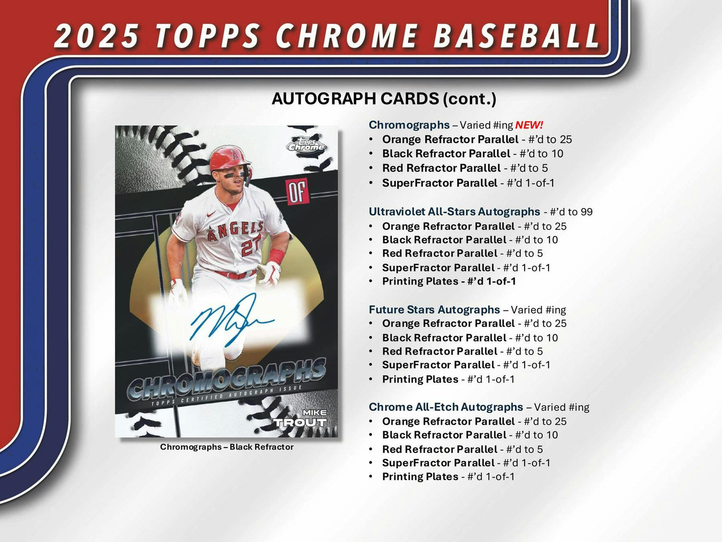 2025 Topps Chrome Baseball Hobby Box | Columbia Sports Cards & More