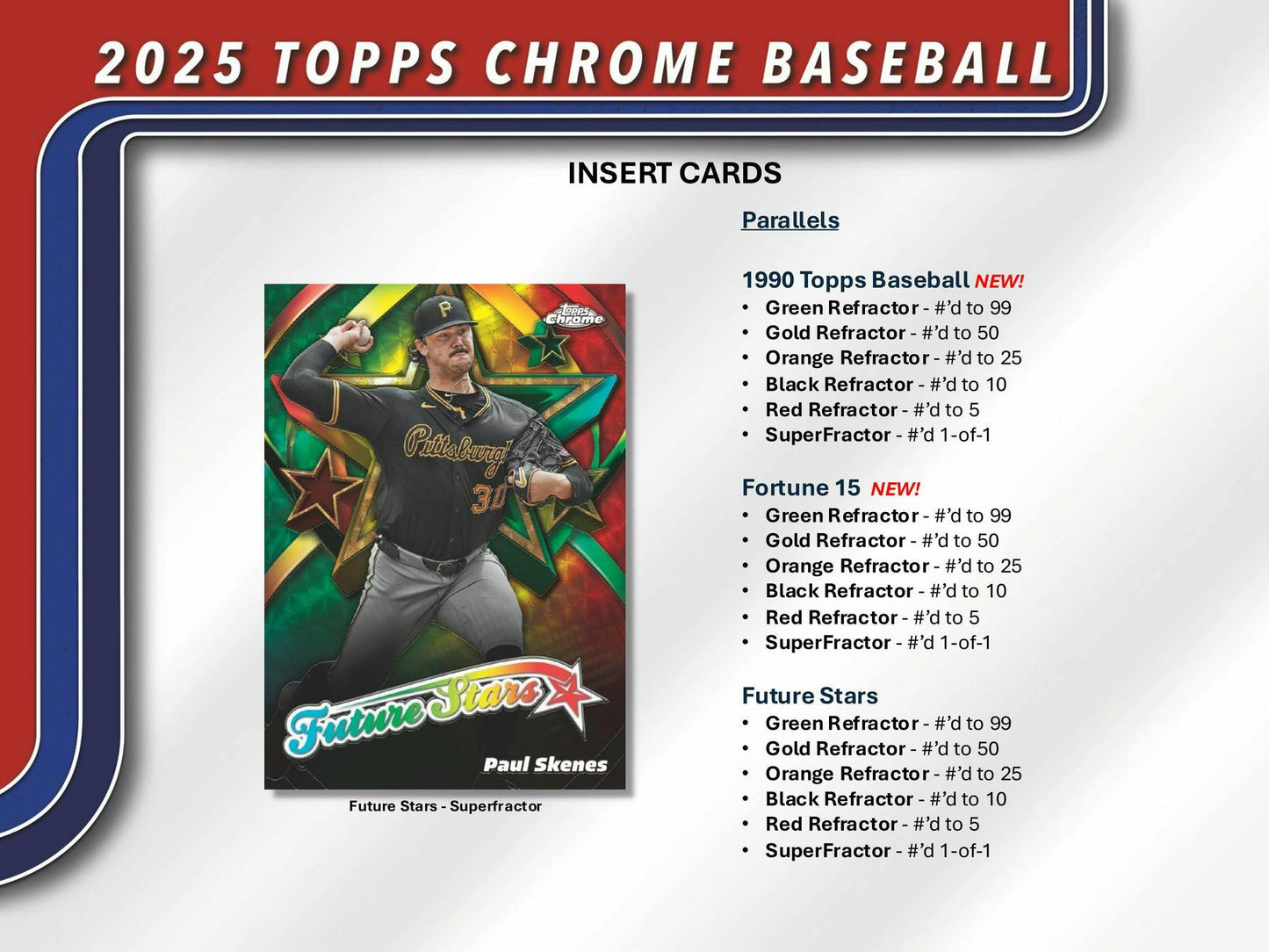 2025 Topps Chrome Baseball Hobby Box | Columbia Sports Cards & More