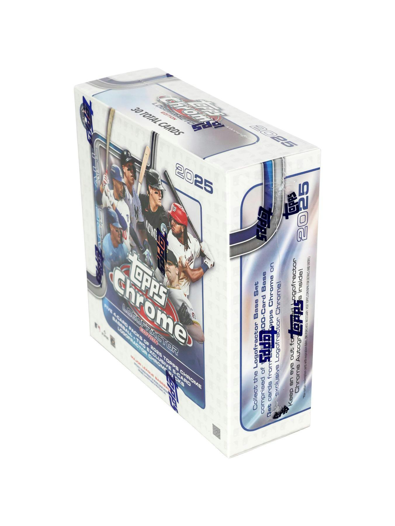2025 Topps Chrome Baseball Logofractor Edition Box | Columbia Sports Cards