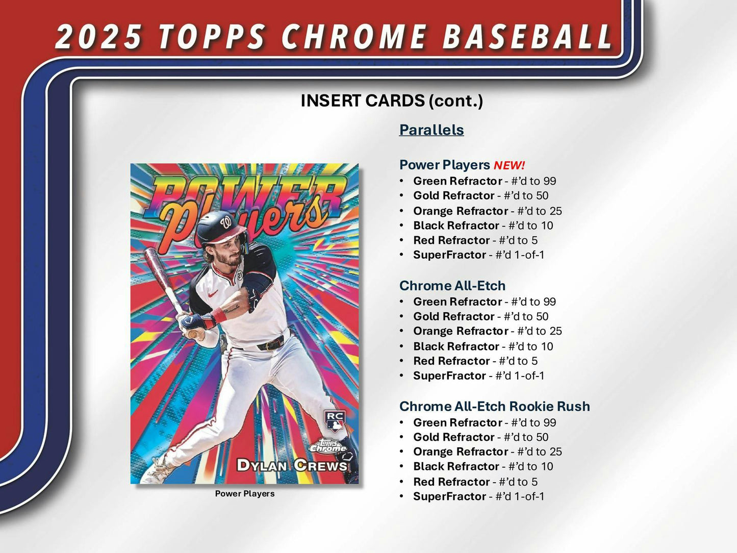 2025 Topps Chrome Baseball Mega Box | Columbia Sports Cards