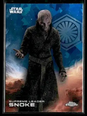2025 Topps Chrome Sapphire Edition Star Wars #174 Supreme Leader Snoke