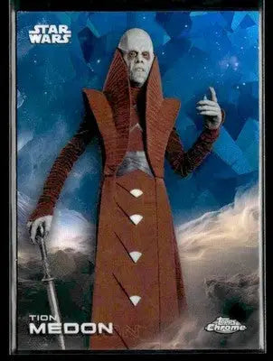 2025 Topps Chrome Sapphire Edition Star Wars #183 Tion Medon