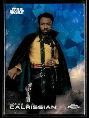 2025 Topps Chrome Sapphire Edition Star Wars #78 Lando Calrissian