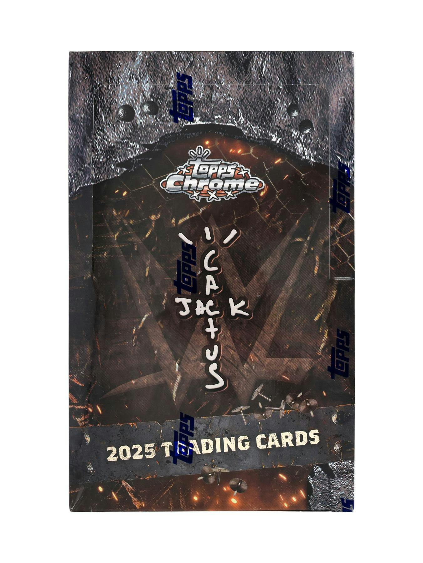 2025 Topps Chrome WWE x Cactus Jack Hobby Box | Columbia Sports Cards