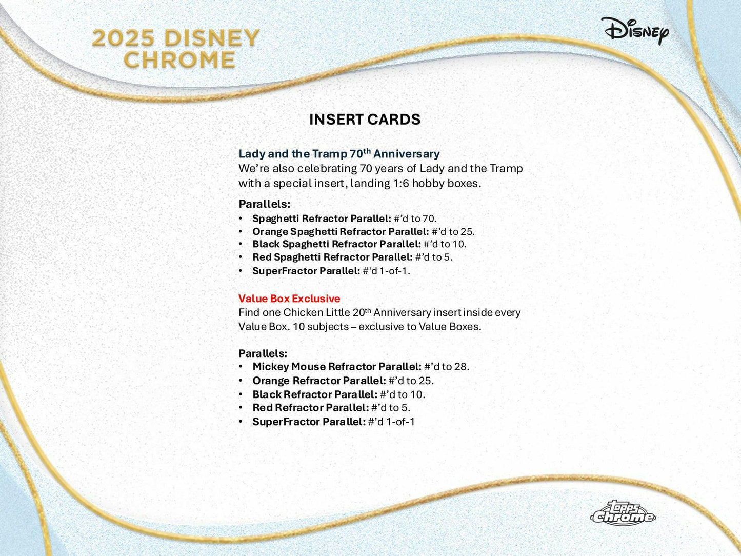 2025 Topps Disney Chrome 7-Pack Blaster Box | Columbia Sports Cards