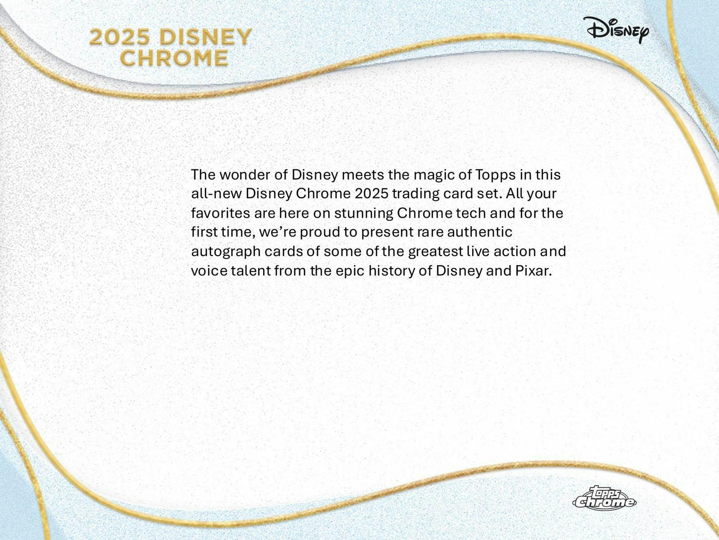 2025 Topps Disney Chrome 7-Pack Blaster Box | Columbia Sports Cards