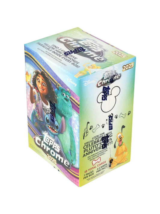 2025 Topps Disney Chrome 7-Pack Blaster Box | Columbia Sports Cards