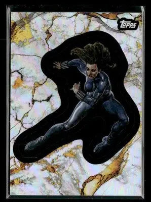 2025 Topps Marvel 1975 Golden Anniversary #62 Black Widow Refractor