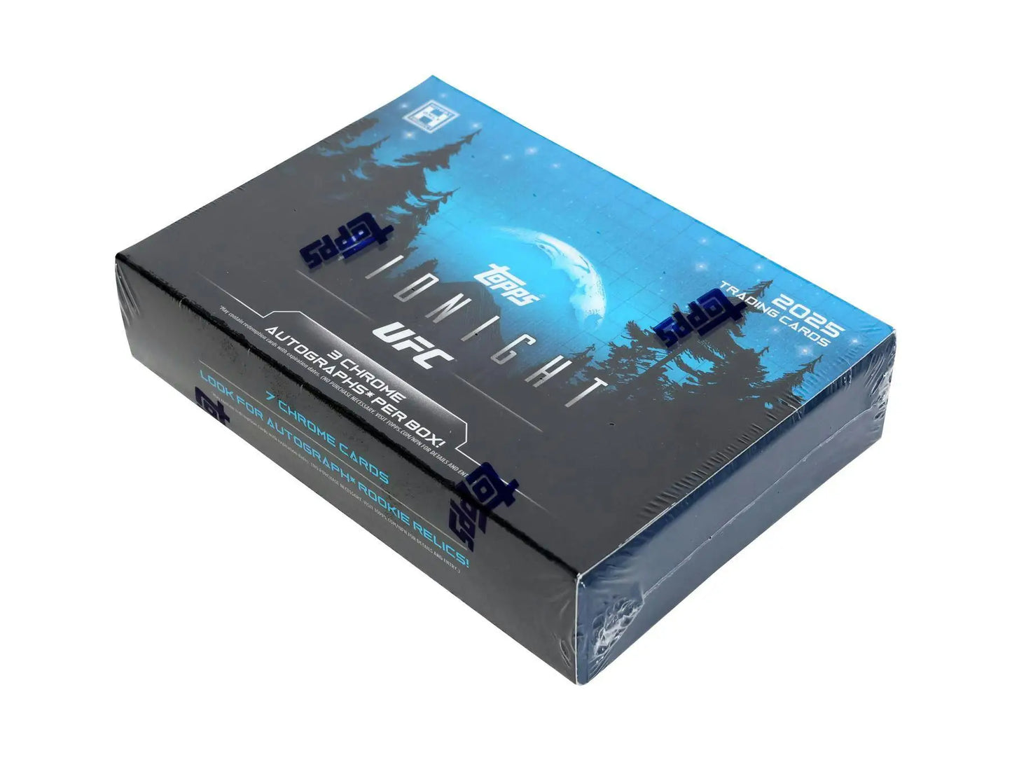 Sealed 2023 Topps Midnight UFC Hobby Box with black light design from Columbia Sports Cards