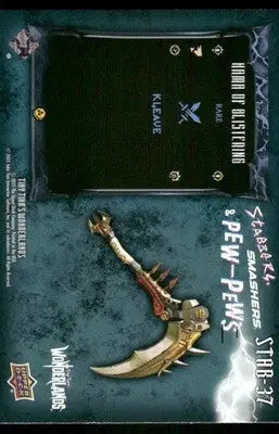 2025 Upper Deck Warhammer Age of Sigmar Champions Kleave #STAB-37 - Trading Card