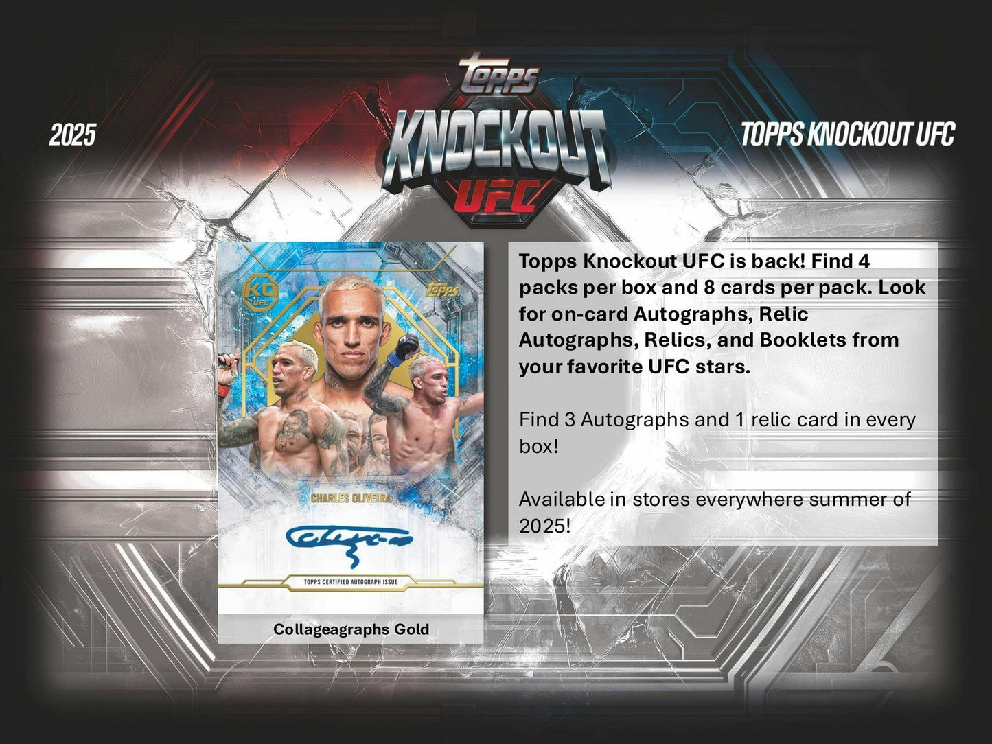 2025 Topps Knockout UFC Hobby Box | Columbia Sports Cards