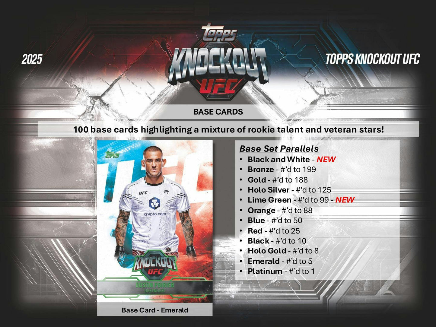 2025 Topps Knockout UFC Hobby Box | Columbia Sports Cards