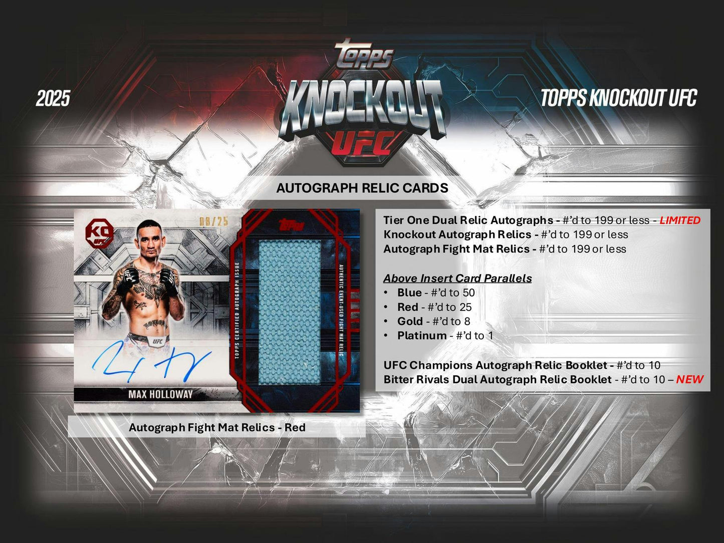 2025 Topps Knockout UFC Hobby Box | Columbia Sports Cards
