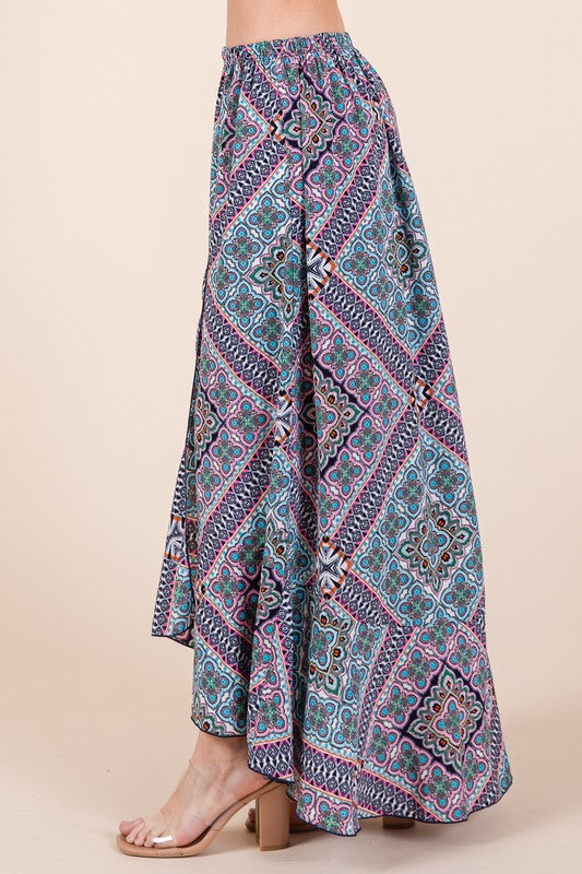 Orange Farm's Tribal Print 2PC Top & Skirt Set USA ??