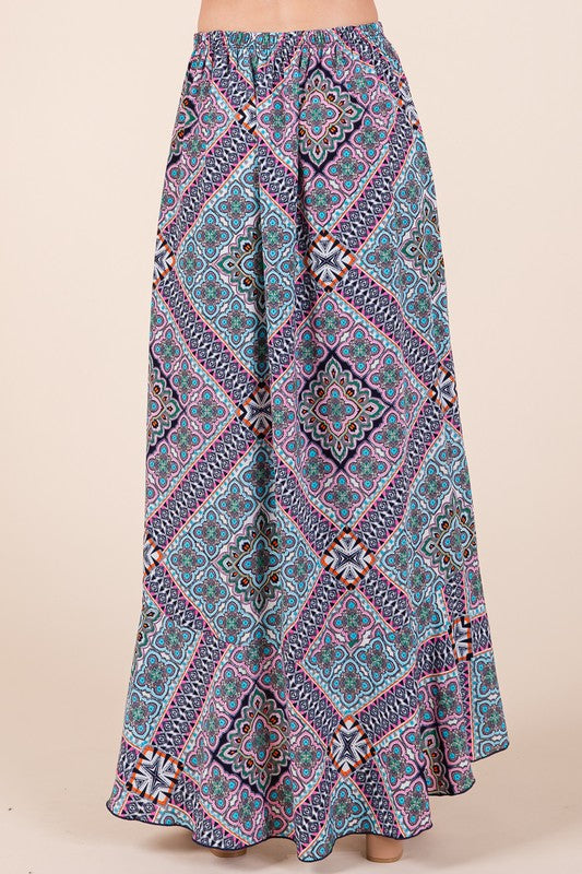 Orange Farm's Tribal Print 2PC Top & Skirt Set USA ??