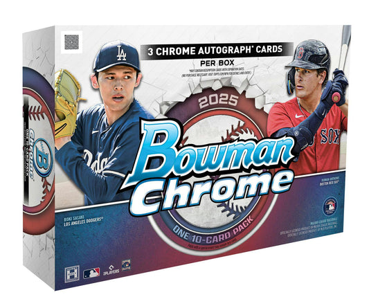 2025 Bowman Chrome Baseball Breakers Delight Box | Columbia Sports Cards