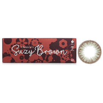 1 Day Iris Suzy Brown Color Contact Lenses -2.00 - 30pcs