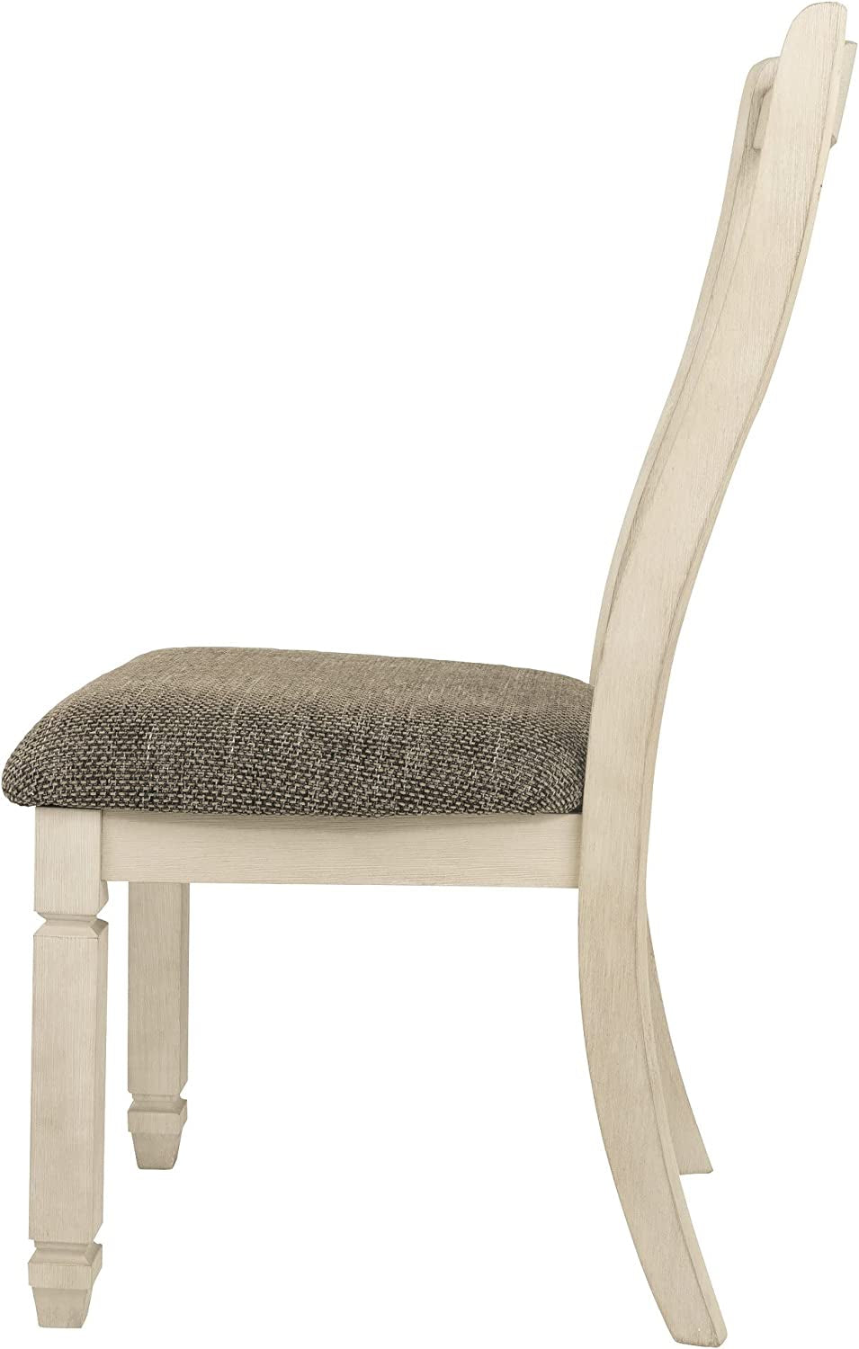 Bolanburg 20" Upholstered Dining Room Chair, Set of 2, Antique White-4