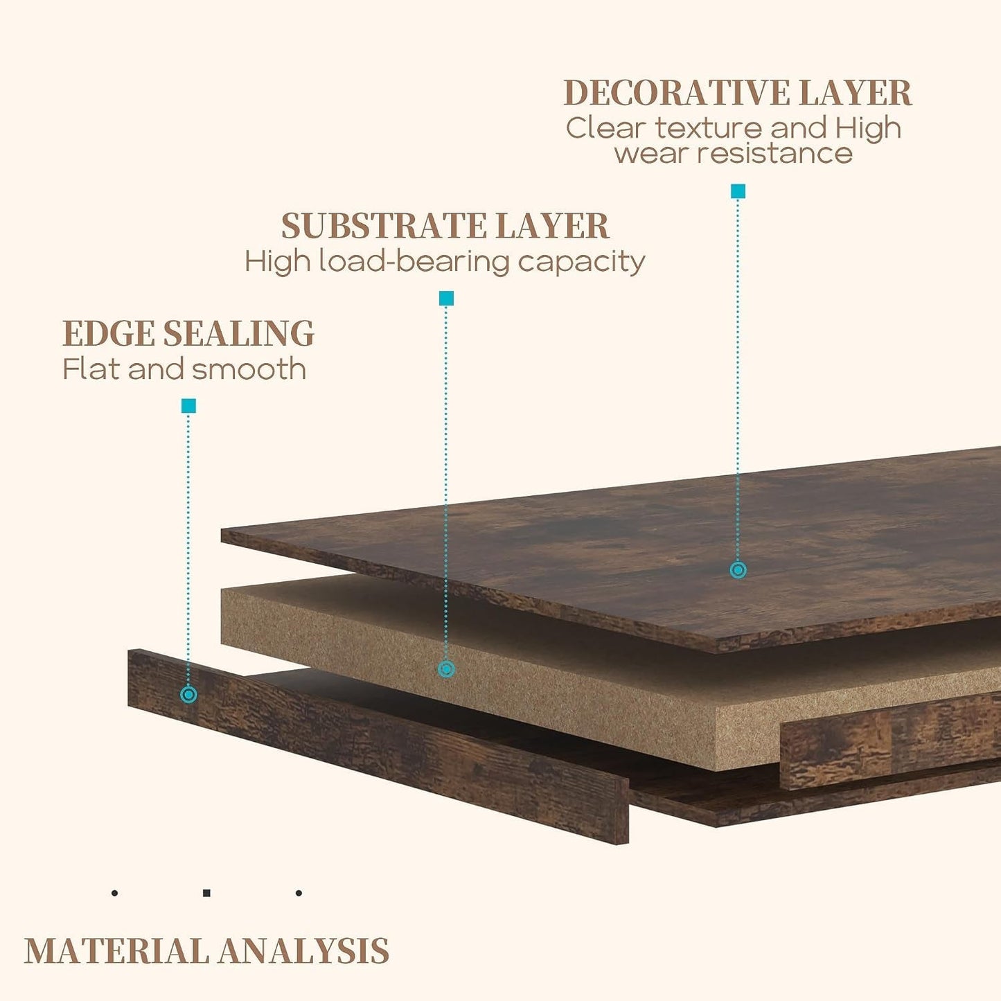 Mini Coffee Bar Cabinet Small Kitchen Buffet Farmhouse-4