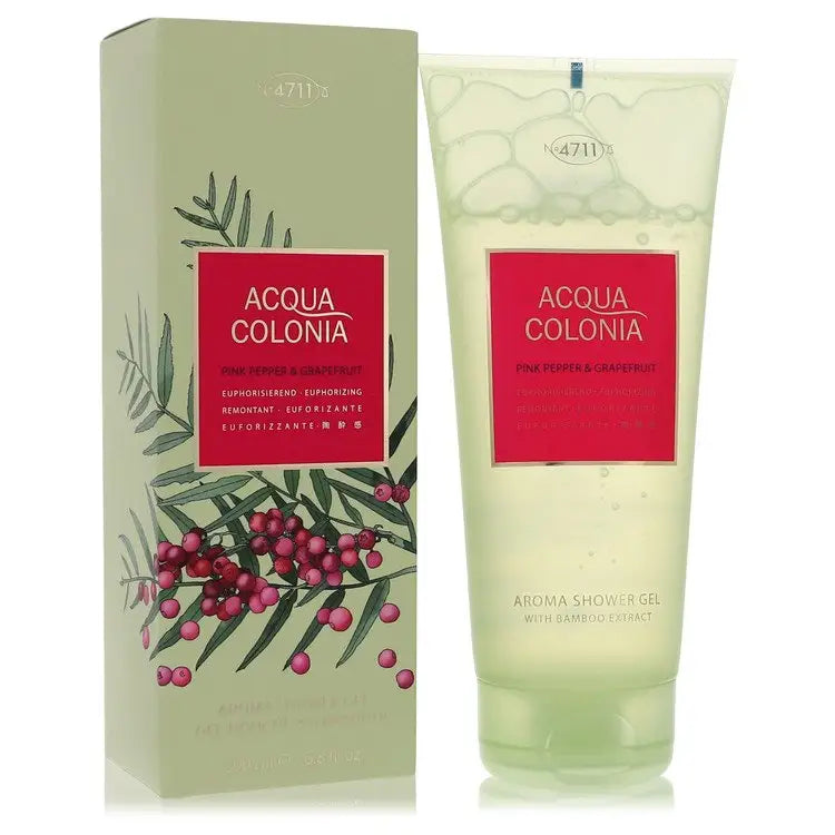 4711 Acqua Colonia Pink Pepper & Grapefruit by 4711 - Shower Gel 6.8 oz - Women / Medium - Shower Gel 6.8 oz