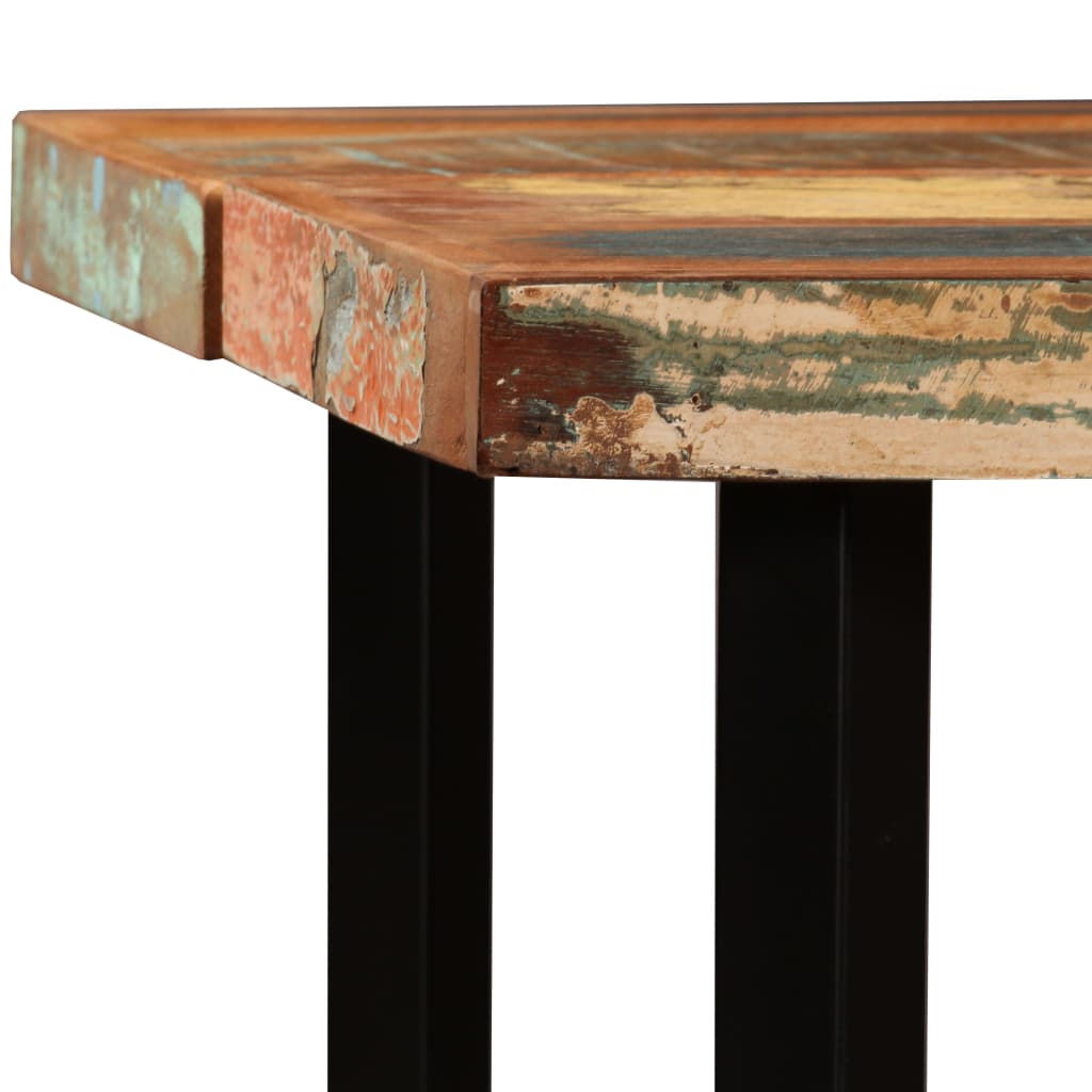 vidaXL Bar Table Pub Table Bistro Table for Dining Room Solid Reclaimed Wood-1