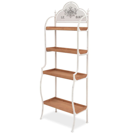 vidaXL Freestanding Shelving Unit 23.2"x13.8"x66.1"-0
