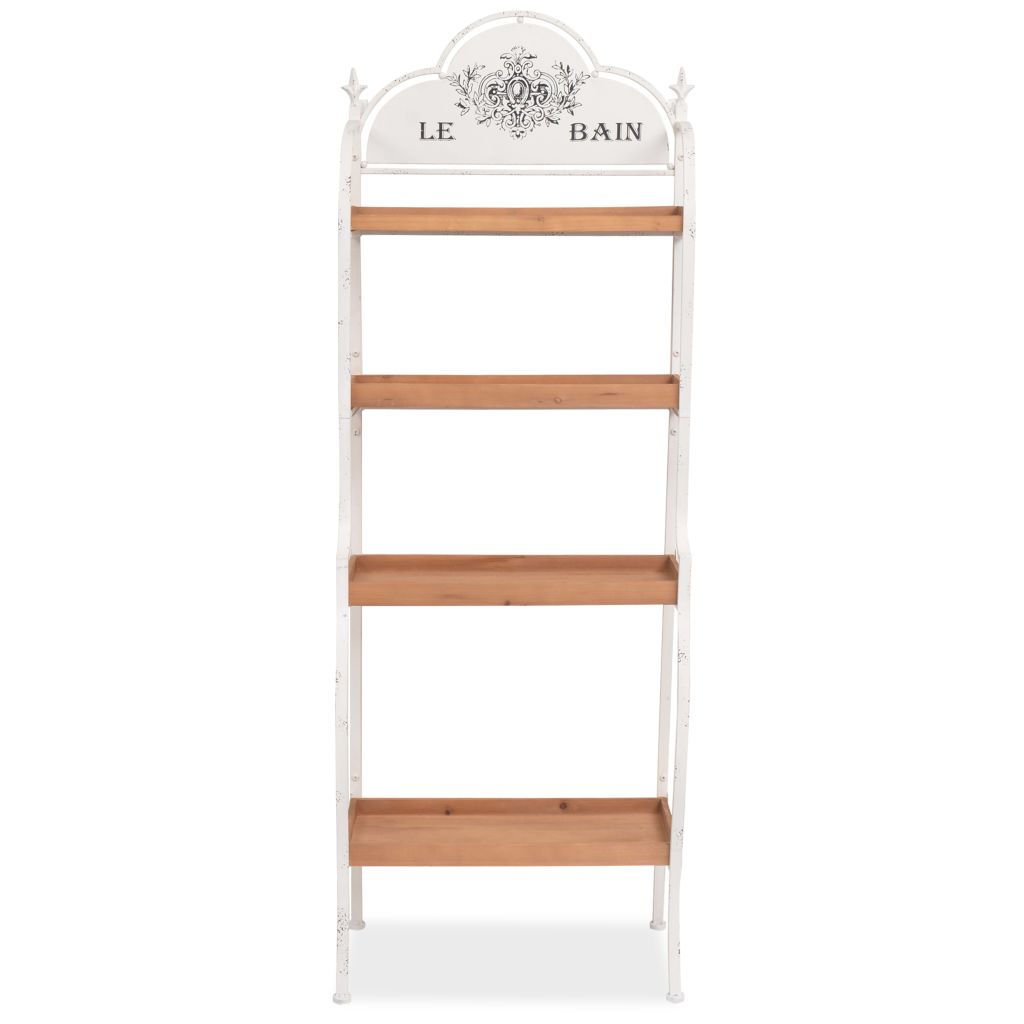 vidaXL Freestanding Shelving Unit 23.2"x13.8"x66.1"-1