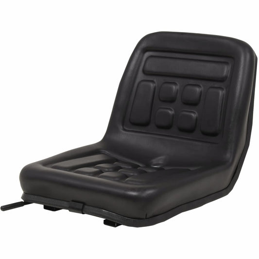 vidaXL Universal Tractor Seat Black-0