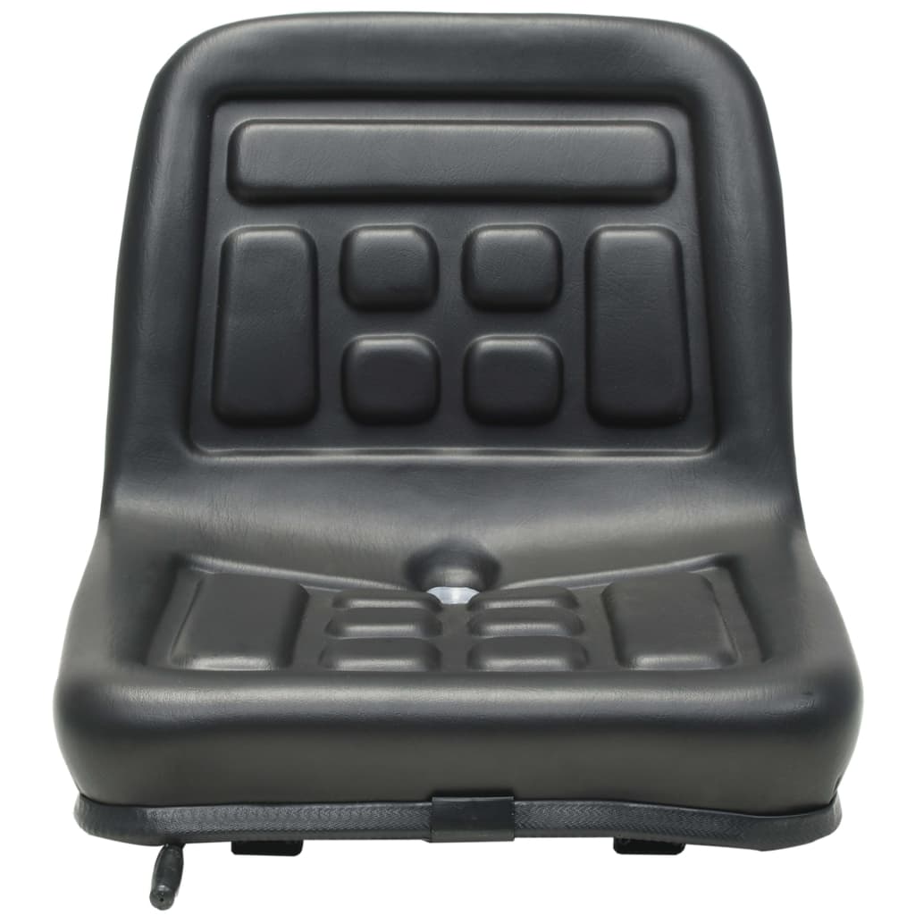 vidaXL Universal Tractor Seat Black-1