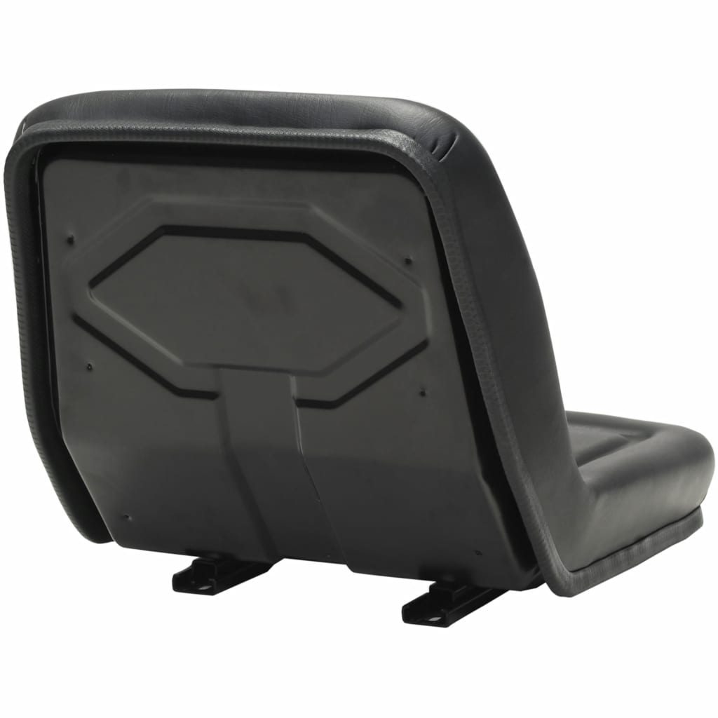 vidaXL Universal Tractor Seat Black-3
