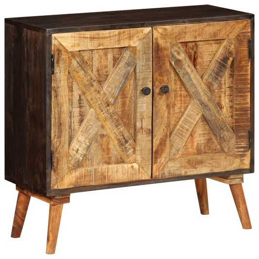 vidaXL Sideboard Solid Mango Wood 33.5"x11.8"x29.5"-0