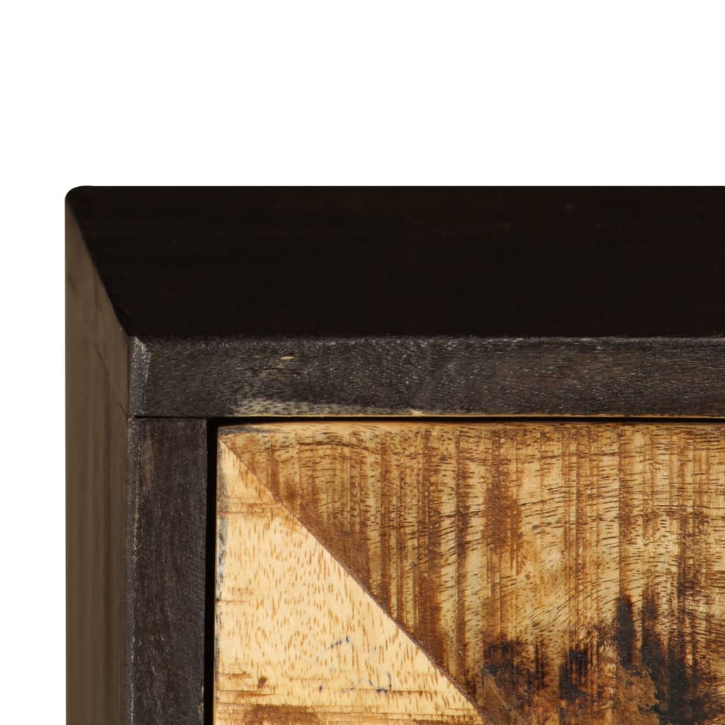 vidaXL Sideboard Solid Mango Wood 33.5"x11.8"x29.5"-4
