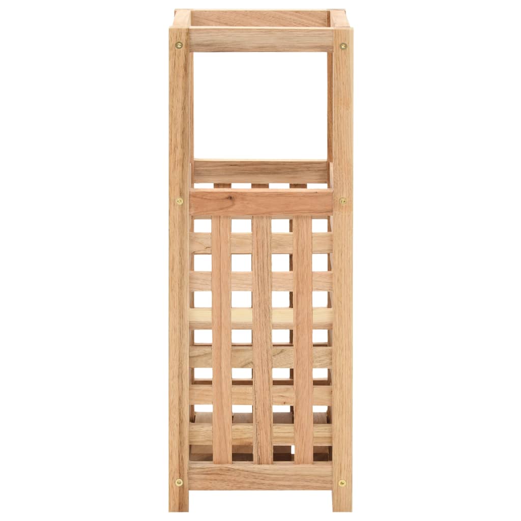 vidaXL Umbrella Stand Solid Walnut Wood 7.1"x7.1"x19.7"-1