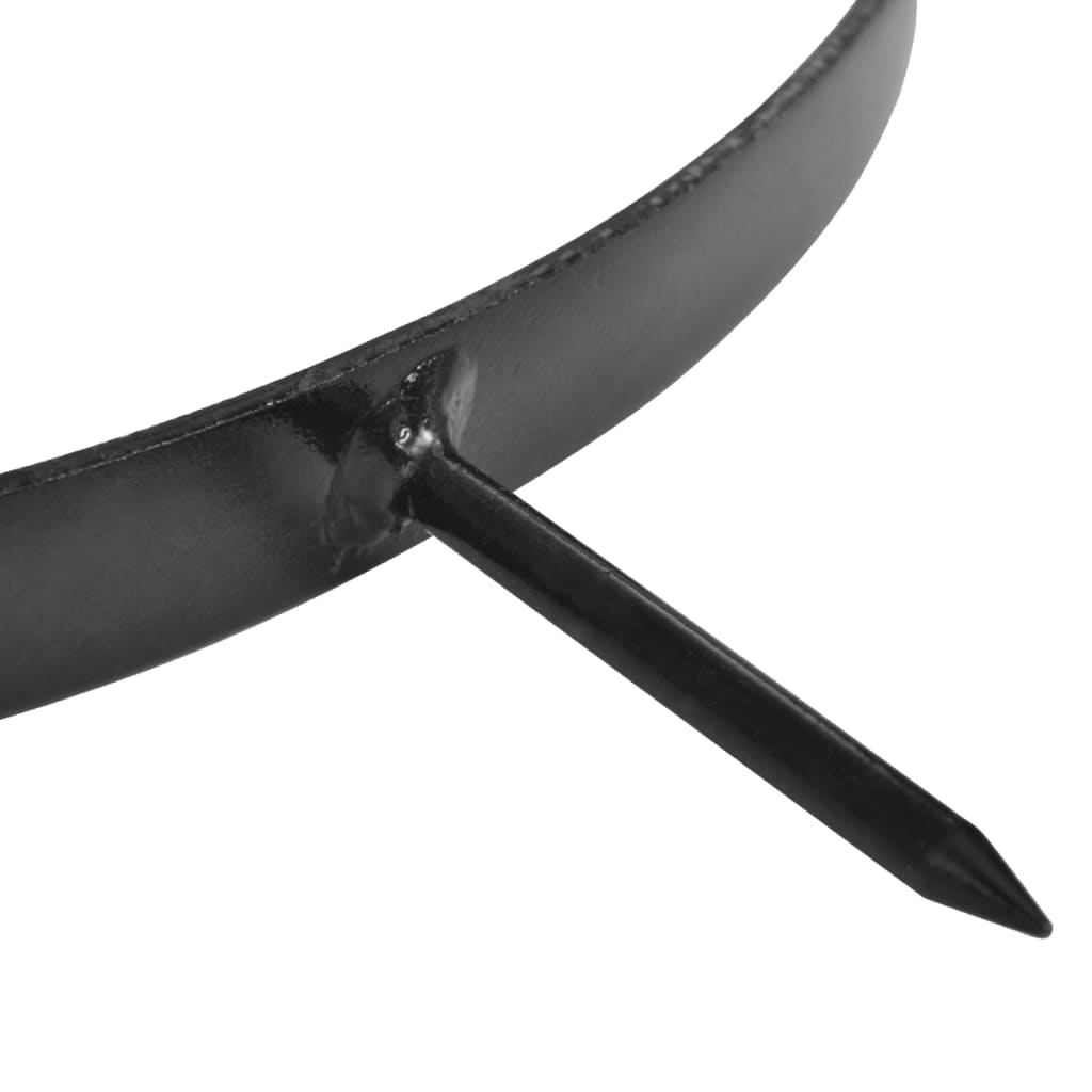 vidaXL Lawn Aerator Clamp with Spikes 5 pcs Diameter 11.8"-4