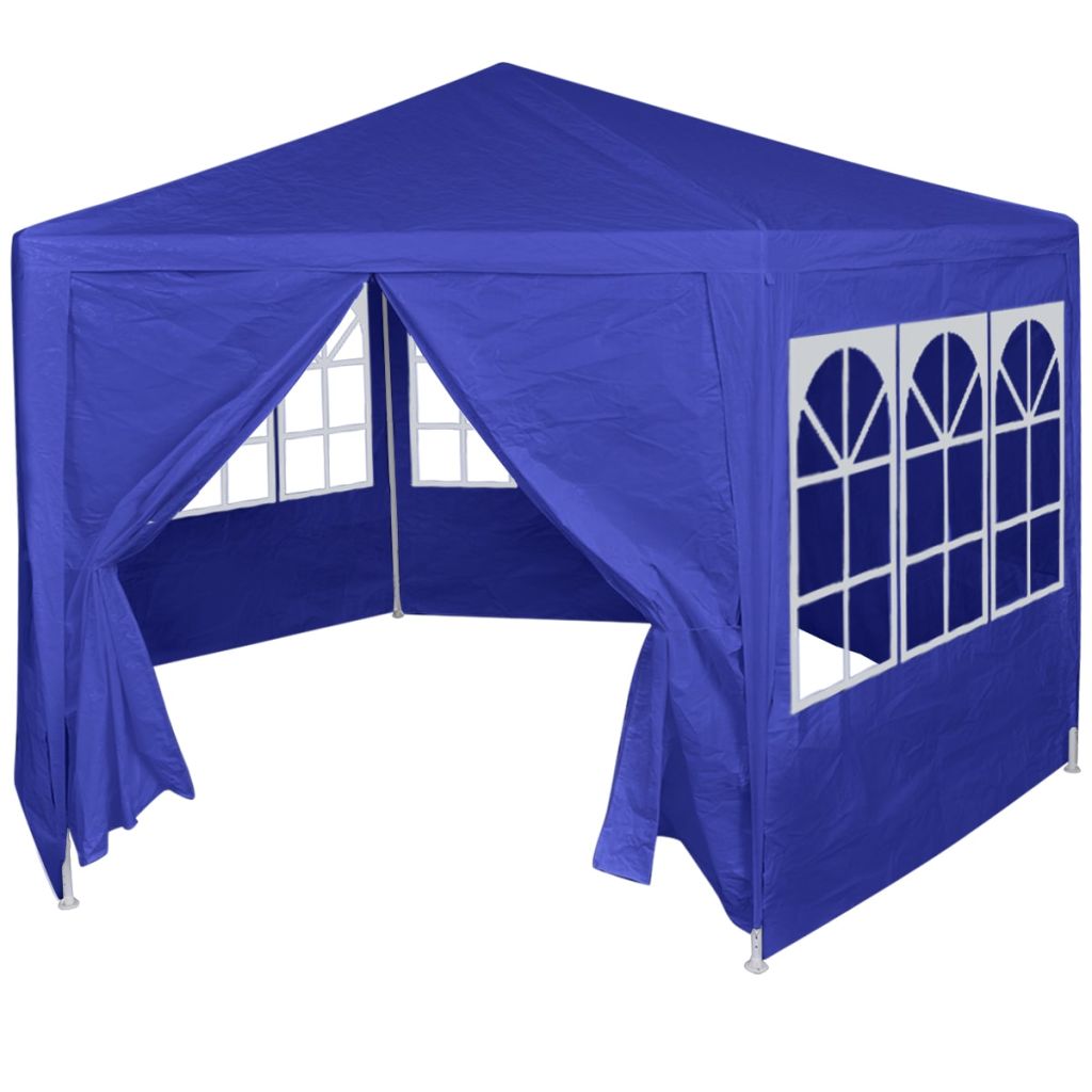 vidaXL Gazebo Outdoor Canopy Tent Patio Pavilion Sunshade with 6 Side Walls-5