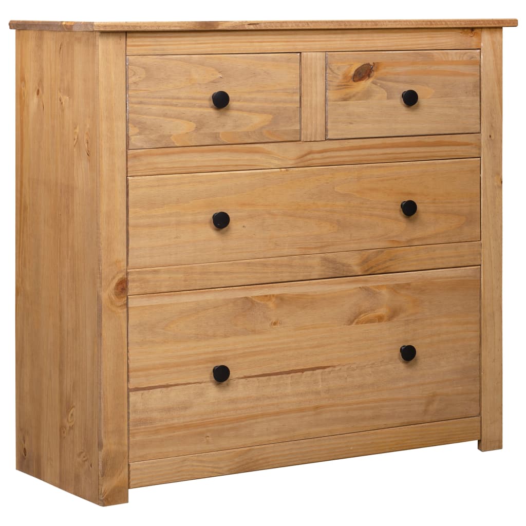 vidaXL Sideboard Drawer Cupboard for Bedroom Storage Cabinet Pine Panama Range-1