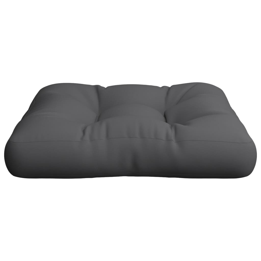 vidaXL Pallet Cushion Anthracite 23.6"x24.2"x3.9" Fabric-3