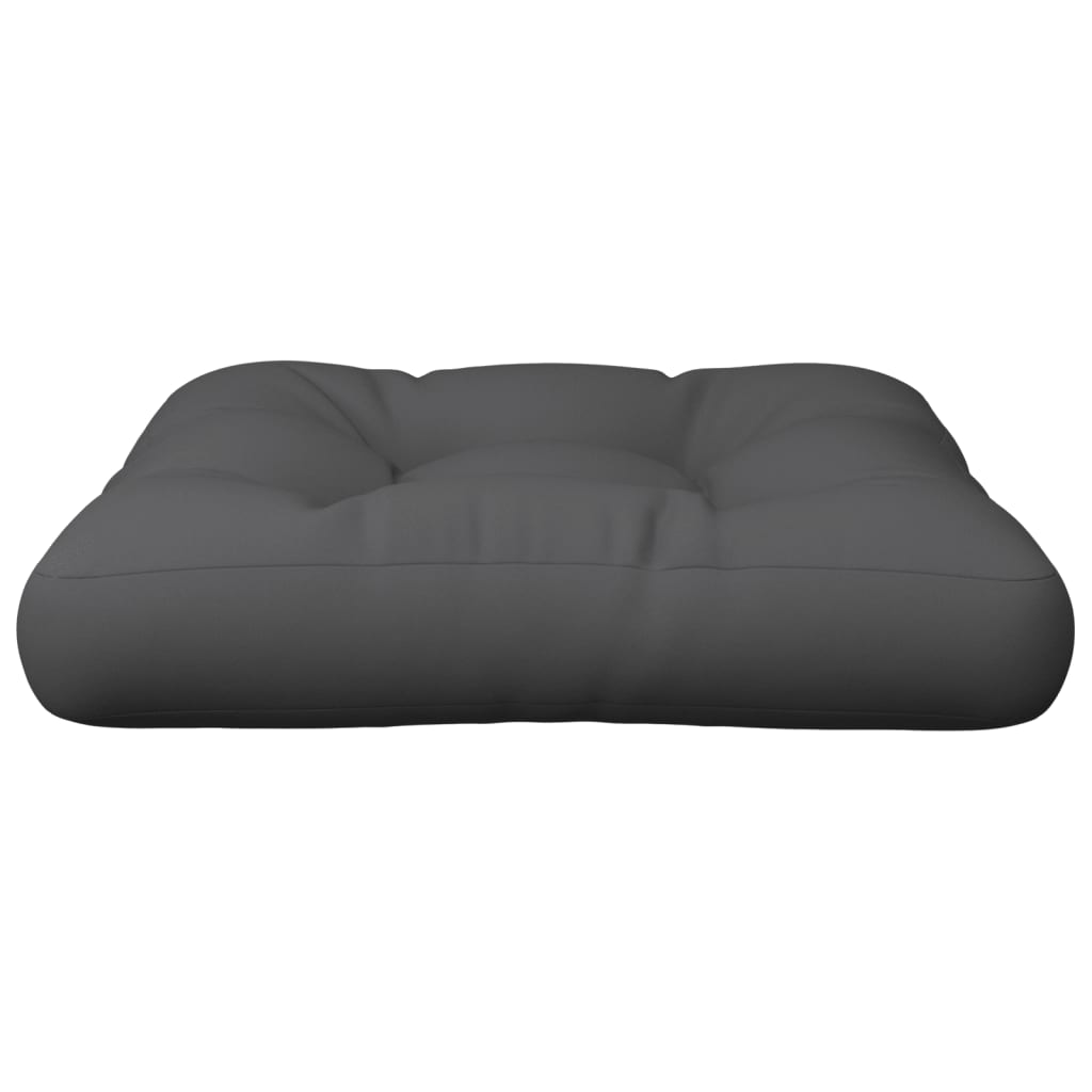vidaXL Pallet Cushion Anthracite 23.6"x24.2"x3.9" Fabric-4