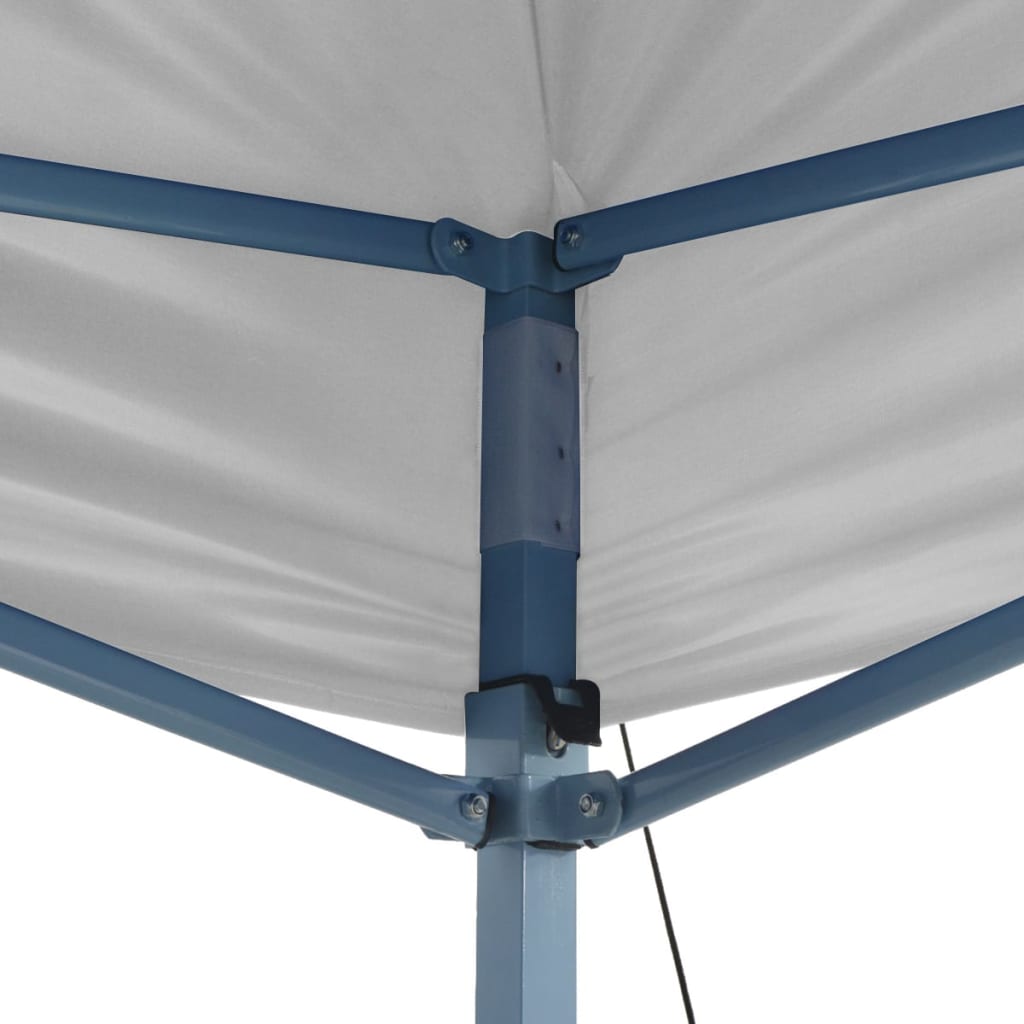 vidaXL Professional Folding Party Tent 9.8'x19.7' Steel White-2