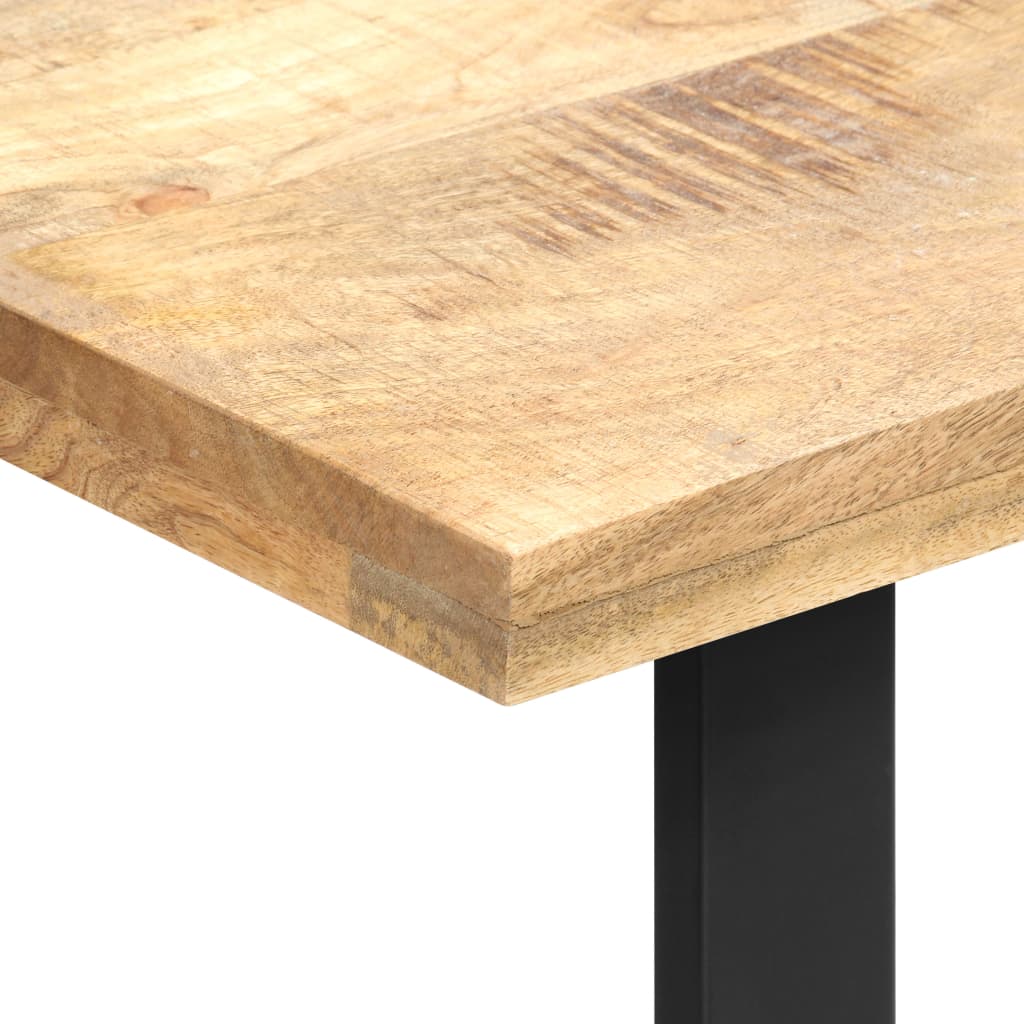 vidaXL Dining Table 47.2"x23.6"x29.9" Solid Mango Wood