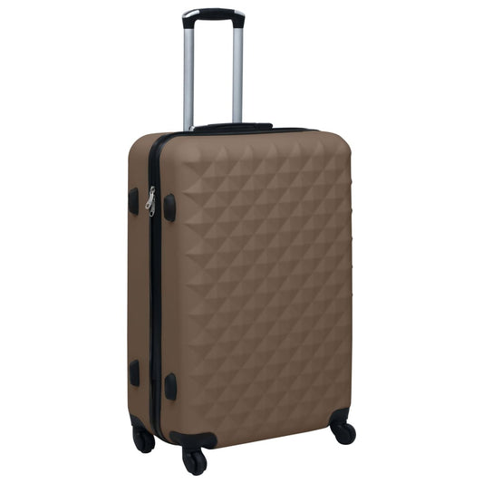 vidaXL Suitcase Set Travel Luggage Suitcase Bag Hardcase Trolley 2 Pcs ABS-0