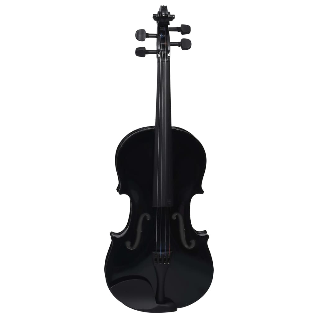 vidaXL Violin with Bow Violin Outfit with Chin Rest Carrying Bag 4/4 Full Size-4