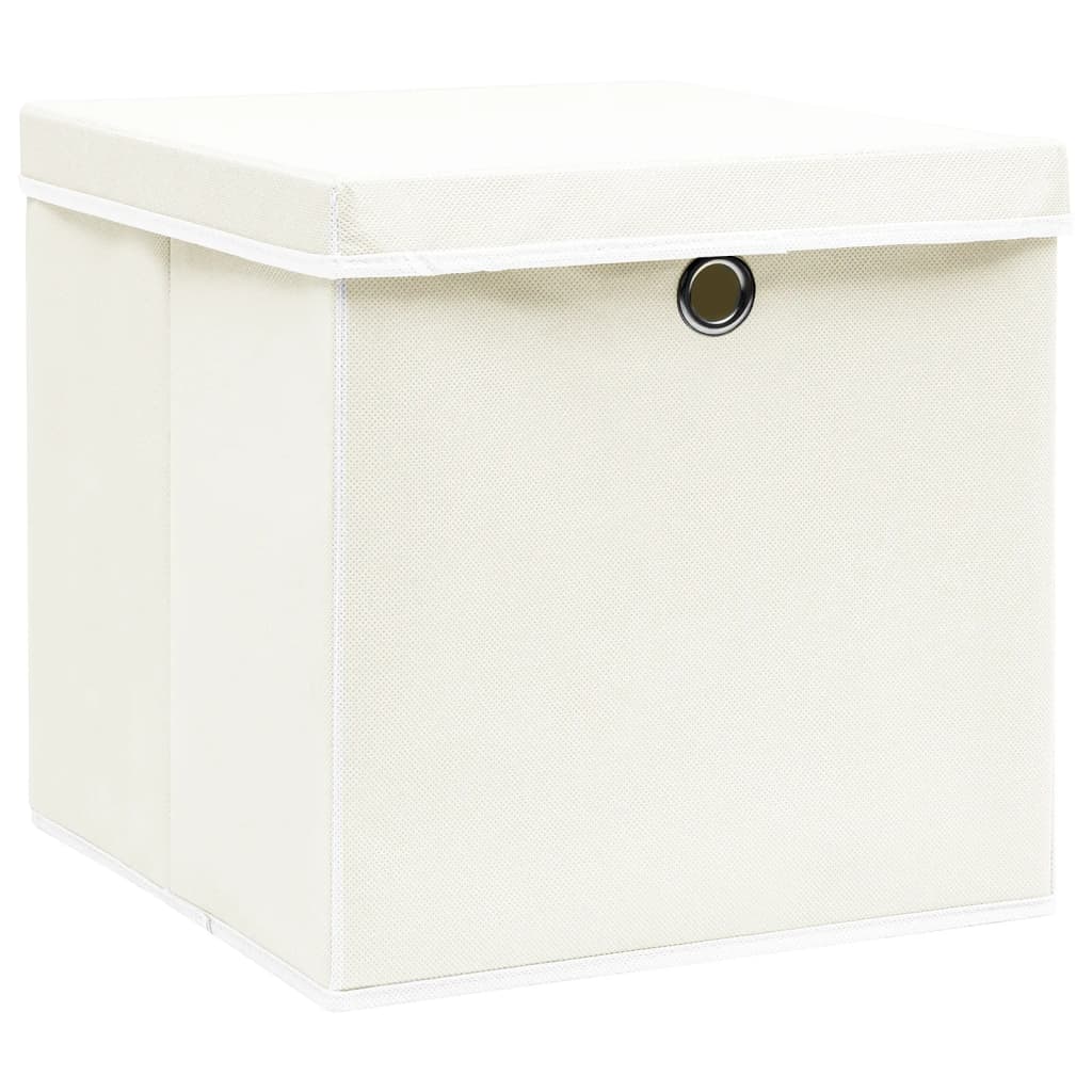 vidaXL Storage Box Decorative Foldable Storage Chest Organizer Pack Box Fabric-3