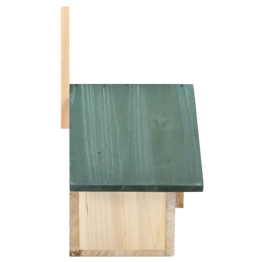 vidaXL Bird Houses 4 pcs 9.4"x6.3"x11.8" Firwood-3