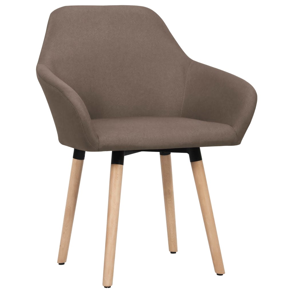 vidaXL Dining Chairs 2 Pcs Accent Upholstered Chair for Living Room Fabric-3