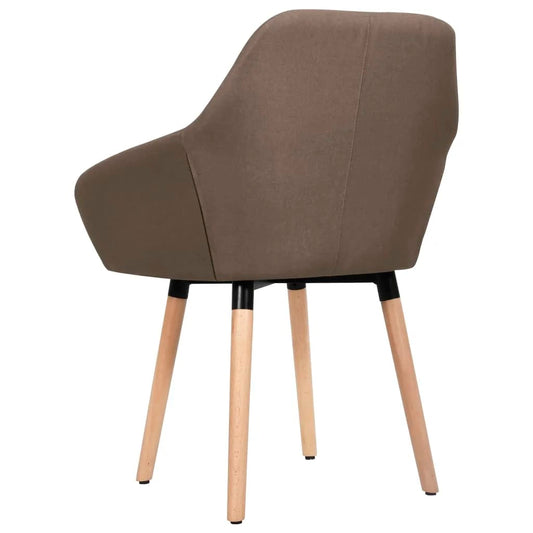 vidaXL Dining Chairs 2 Pcs Accent Upholstered Chair for Living Room Fabric-0