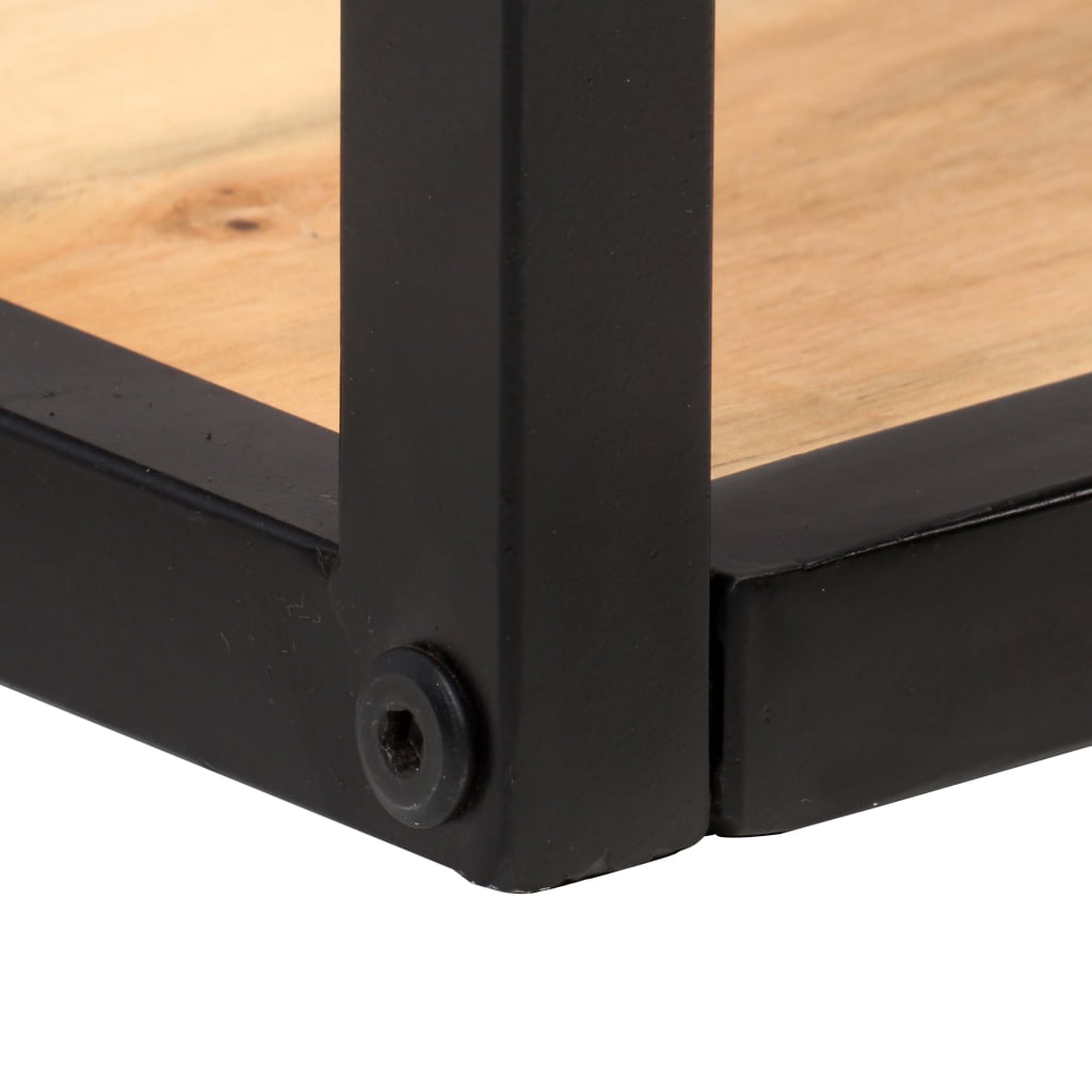 vidaXL Wall Shelves 2 pcs 47.2" Solid Acacia Wood-4