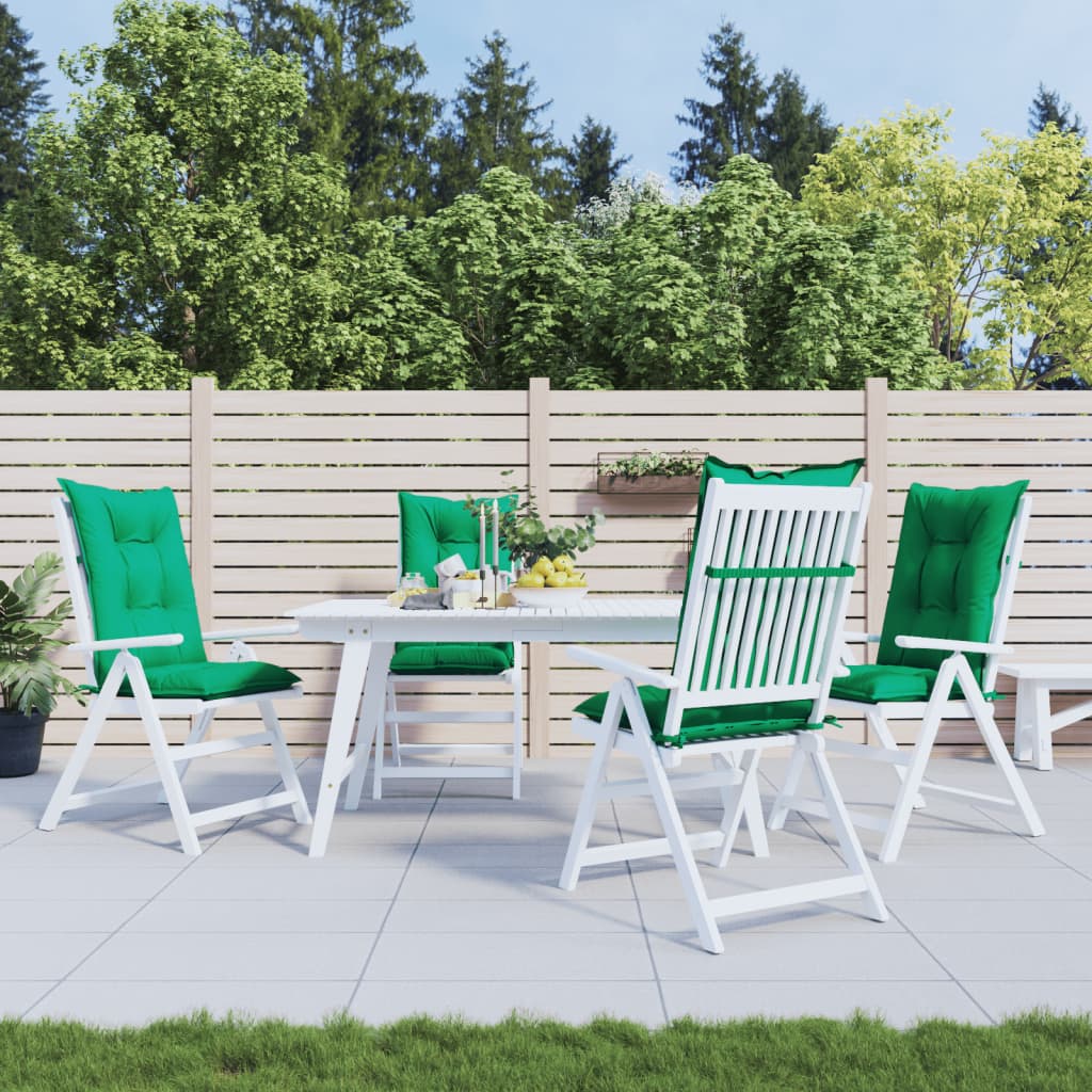 vidaXL Chair Cushion Water Repellent Garden High Back Chair Cushion Pad Fabric-21