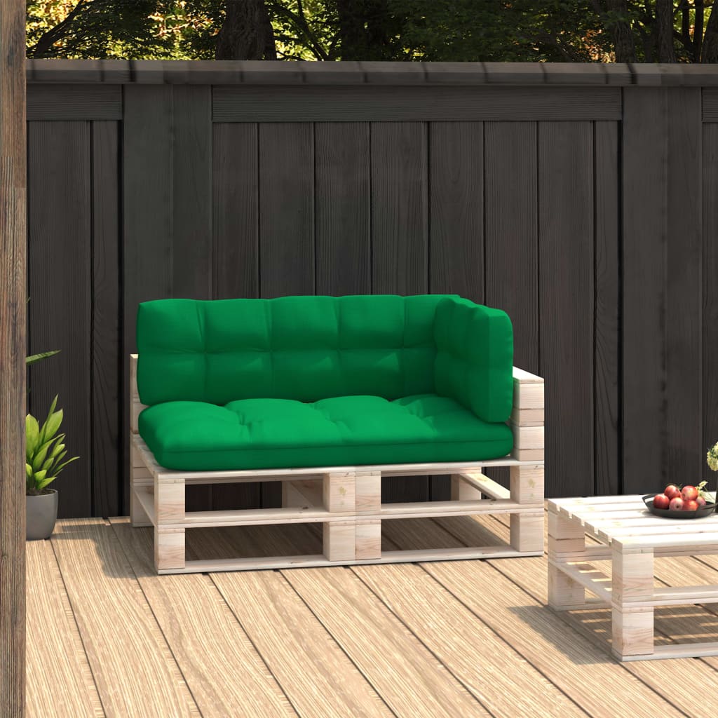 vidaXL Chair Cushion 3 Pcs Water Repellent Outdoor Cushion Sofa Pad Fabric-9