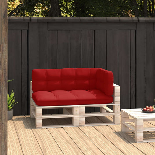 vidaXL Chair Cushion 3 Pcs Water Repellent Outdoor Cushion Sofa Pad Fabric-10